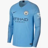 prima maglia Manchester City manica lunga 2019